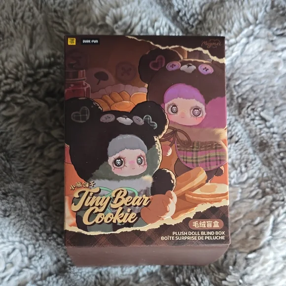 Maymei Tiny Bear Cookie Plush Pendant - Confirmed But Sealed Bag - Picture 1 of 5